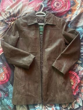 Danier Brown Leather Jacket
